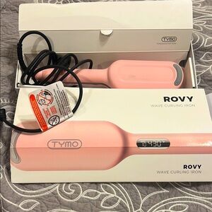 TYMO ROVY Pink Wave Curling Iron